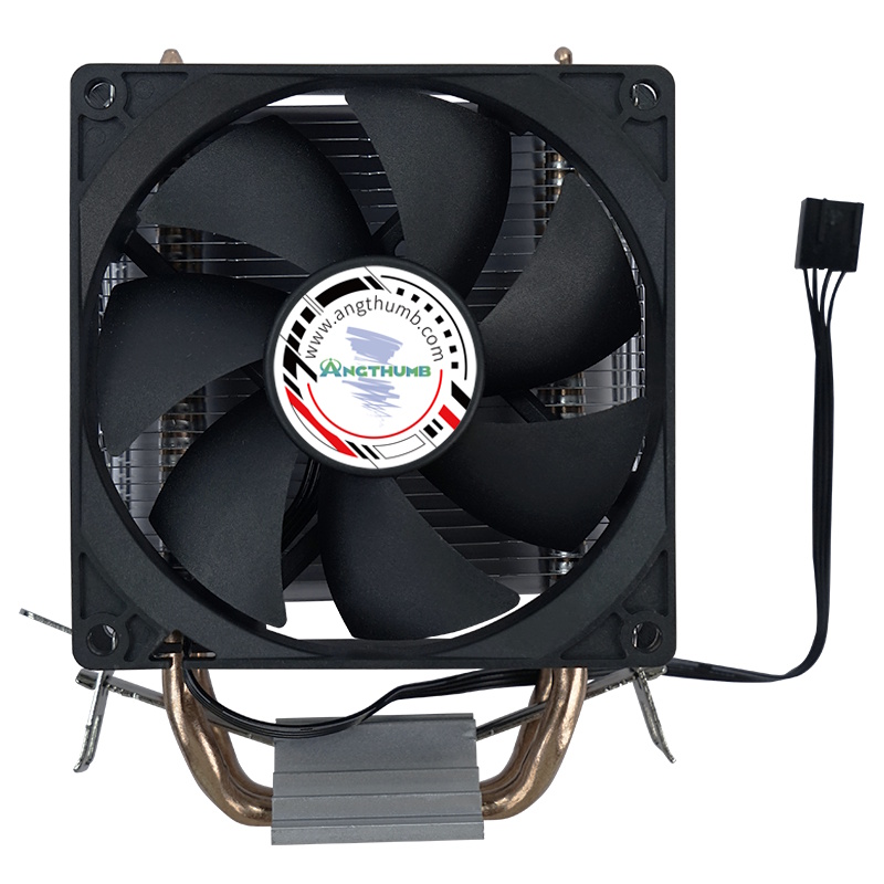 Cooler Processador 9cm 2 tubos de cobre Intel/AMD - Angthumb