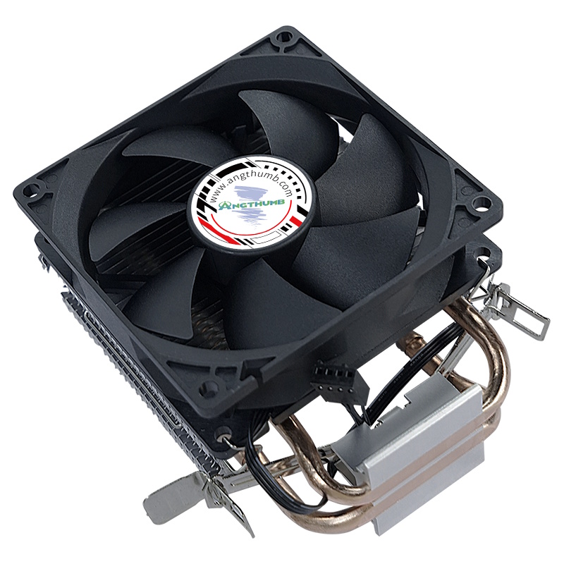 Cooler Processador 9cm 2 tubos de cobre Intel/AMD - Angthumb