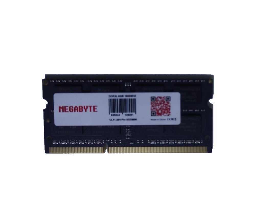 Memória DDR3L 8GB Notebook 1600Mhz - MegaByte