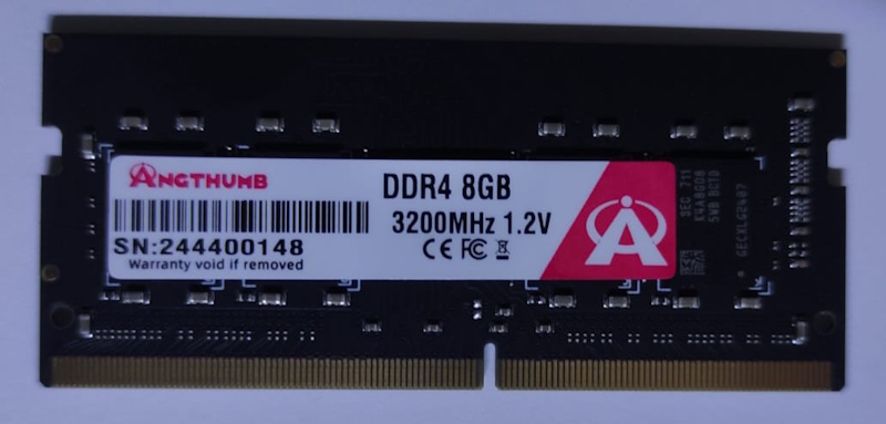 Memória DDR4 8GB Notebook 3200Mhz - Angthumb