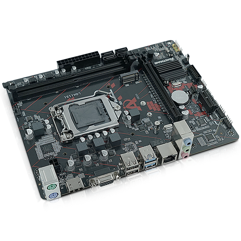 Placa Mãe Intel H310M-A V1.0 LGA1151 8/9 gerações - Angthumb