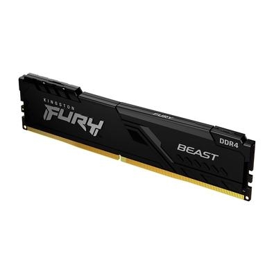 Memória DDR4 8GB Desktop 3200Mhz Gamer HyperX Fury Black CL16 - HX432C16FB3/8 - Kingston