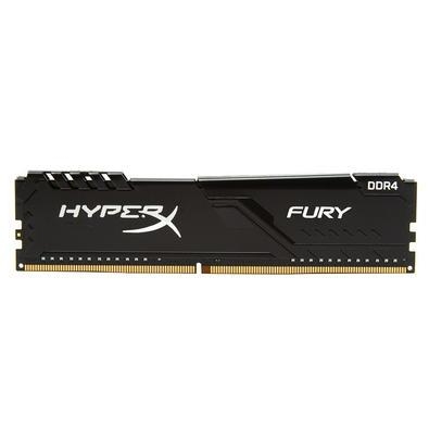 Memória DDR4 8GB Desktop 3200Mhz Gamer HyperX Fury Black CL16 - HX432C16FB3/8 - Kingston