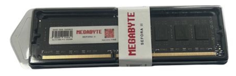 Memória DDR3 8GB Desktop 1600Mhz SEFORA II - Megabyte