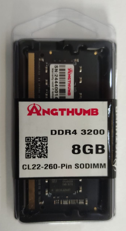 Memória DDR4 8GB Notebook 3200Mhz - Angthumb