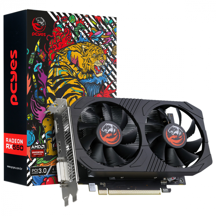 Placa de Vídeo PCYes AMD Radeon HD 6570