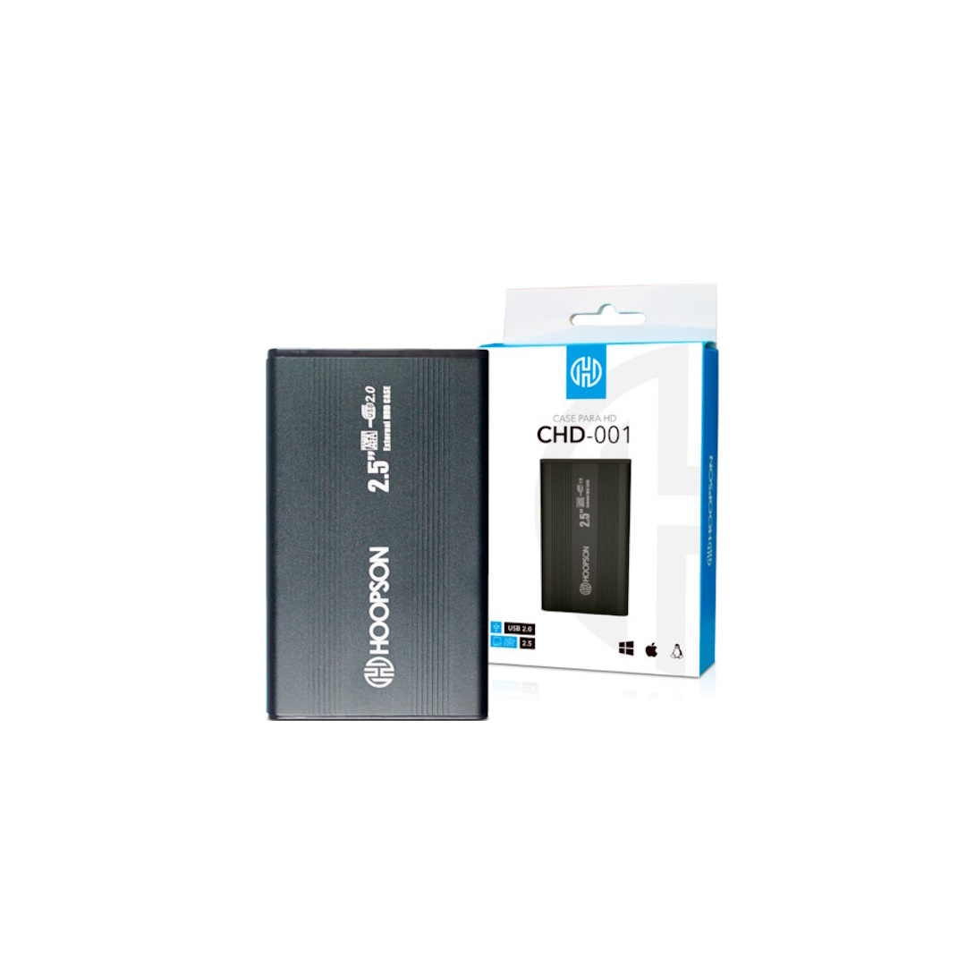 Case HD Hoopson 2,5" - USB2.0 - CHD-001