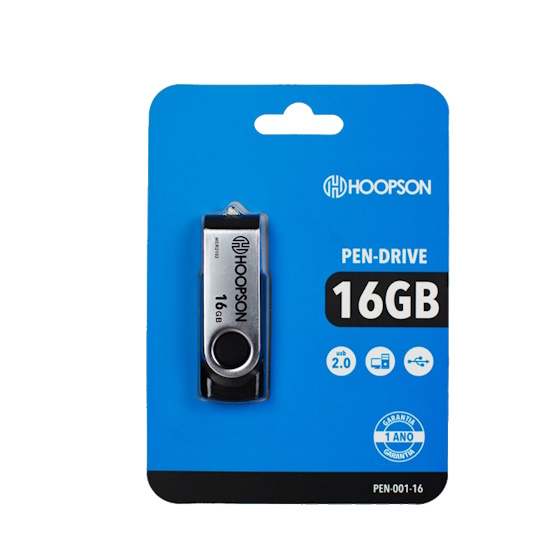 Pen Drive Hoopson 16Gb PEN-001-16