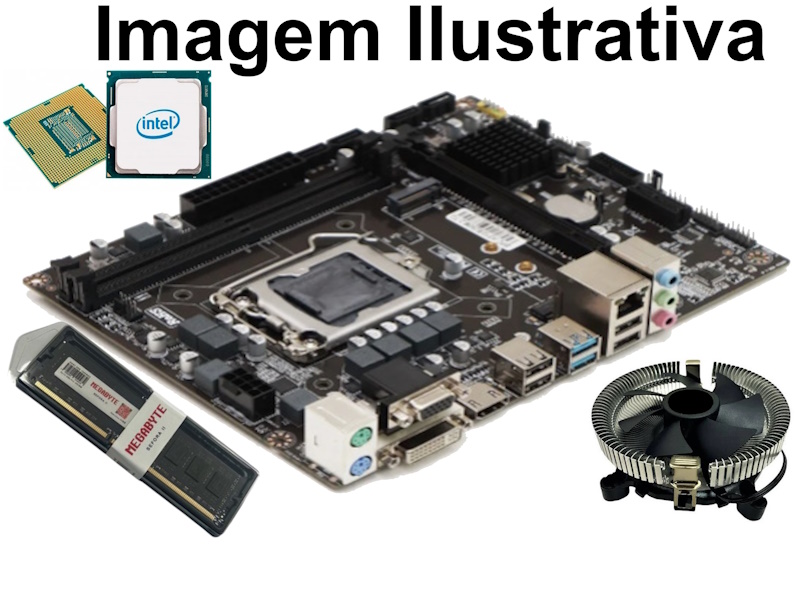 Kit Upgrade I3 4150 + 8gb Ddr3 + Cooler 
