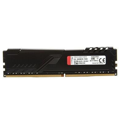 Memória DDR4 8GB Desktop 3200Mhz Gamer HyperX Fury Black CL16 - HX432C16FB3/8 - Kingston