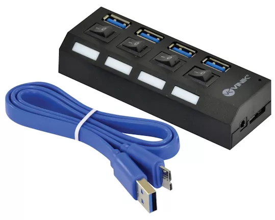 Hub USB Vinik USB 3.0 4 Portas HUV-50
