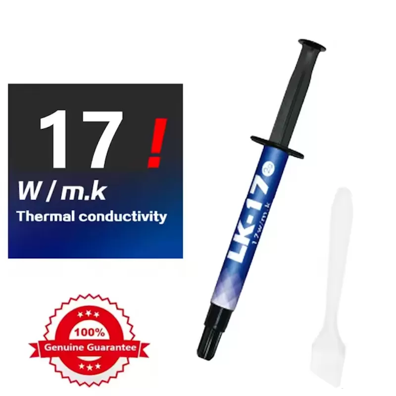 Pasta Térmicas LK-17 - 17w/m.k 2g - Cinza