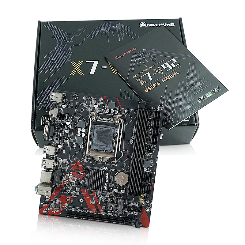 Placa Mãe Intel X7-V92-V1.1 - H61 2 E 3 Geração - Angthumb
