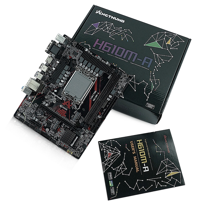 Placa Mãe Intel H610M-A LGA-1700 12/13/14 Ger - Angthumb